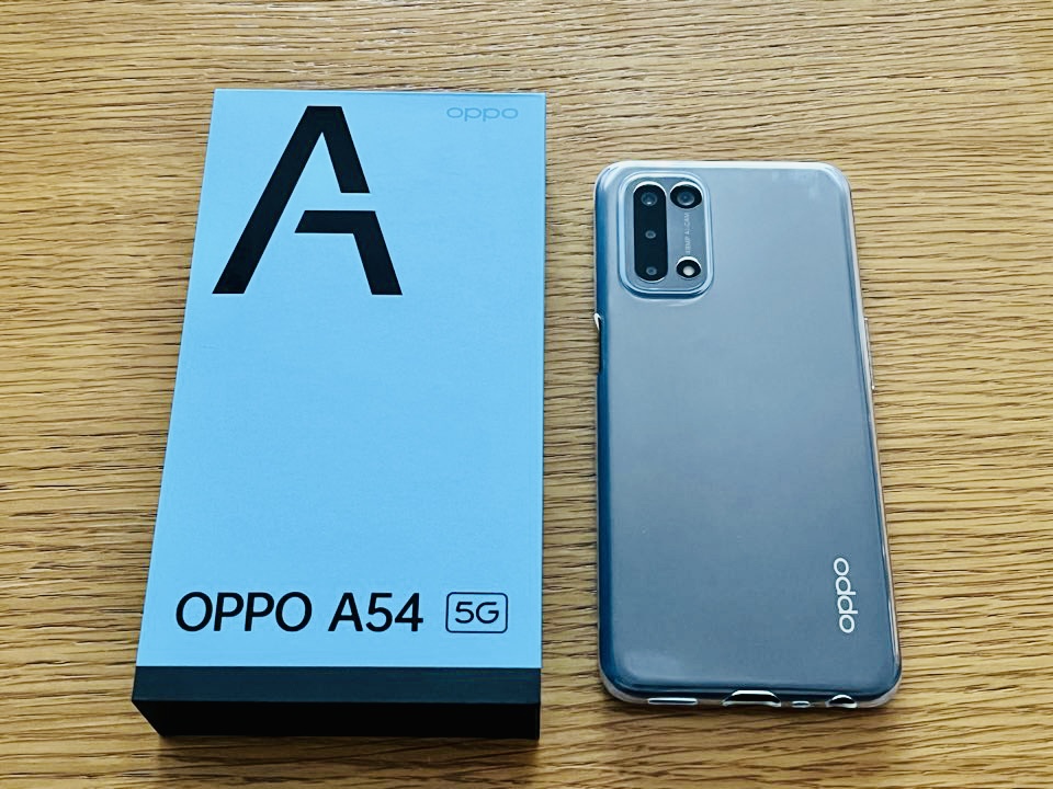 【新品未使用】OPPO A54 5G シルバーブラック デュアルSIM